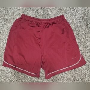 Nike| Boy's Maroon Athletic Jogging Running Training Shorts